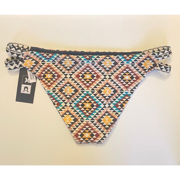 HURLEY MAX MOSAIC GEO MODERATE BOTTOM SIZE XXLARGE - Picture 7 of 8